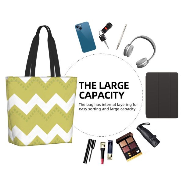 Paper Reusable Shopping Tote Bag - Image 6