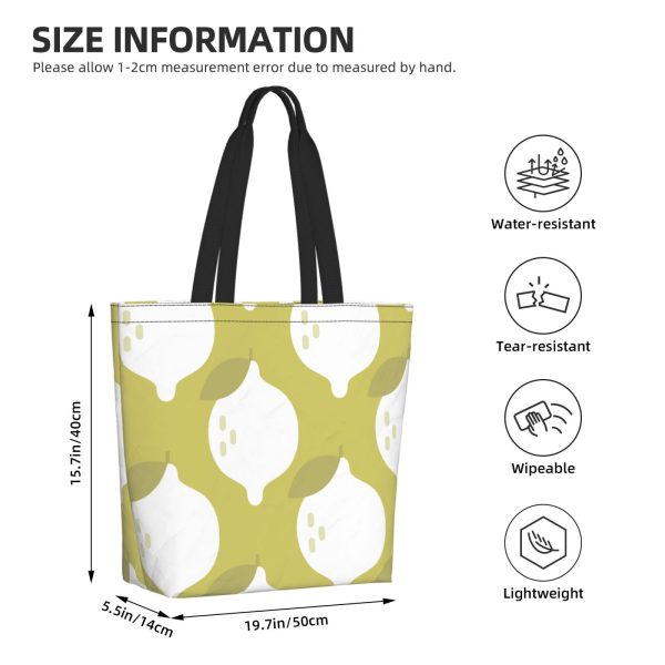 Paper Reusable Shopping Tote Bag - Image 4