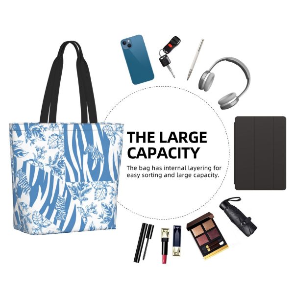 Paper Reusable Shopping Tote Bag - Image 6