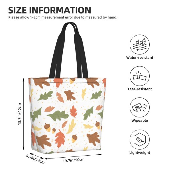 Paper Reusable Shopping Tote Bag - Image 4